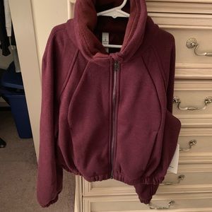 Plush times lululemon size 6 jacket